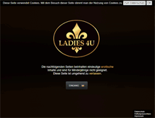 Tablet Screenshot of ladies4u.net